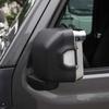 Backspegel Regnögonbryn Dekorativ Ram Kåpa För Jeep Wrangler JL För JT Gladiator 2018 Upp Biltillbehör Exteriör