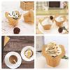 50pcs/pack Muffin Paper Cup Kitchen Cake Mold Baking Cup Cupcake Liner Cake Wrapper Flower Shape