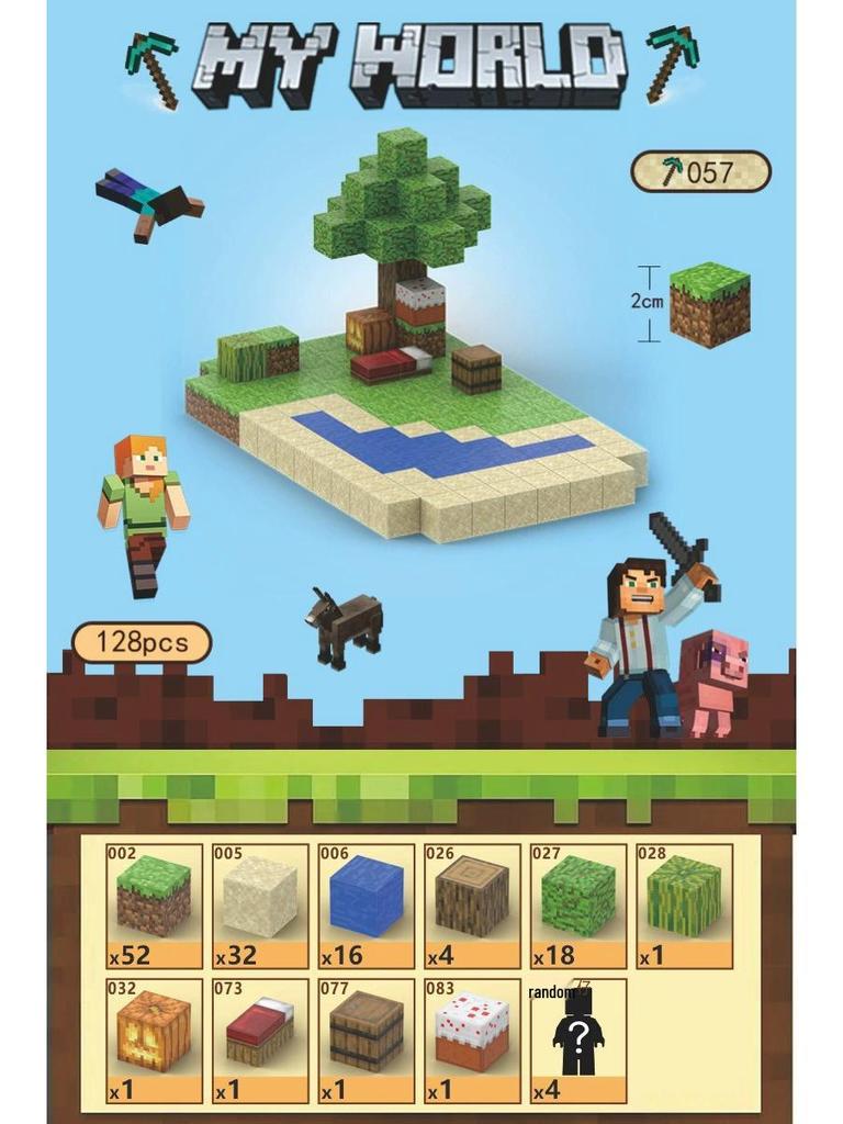 Magnetische Blockwelt: DIY Bausteine - Lernspielzeug für Kinder