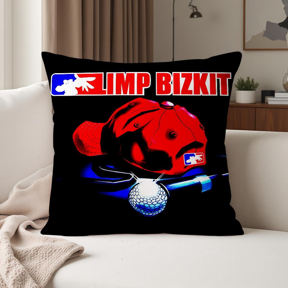 Rock Band Llimp Bbizkit Pillow Case Suitable For Bedrooms Living Rooms Cars Home Decoration