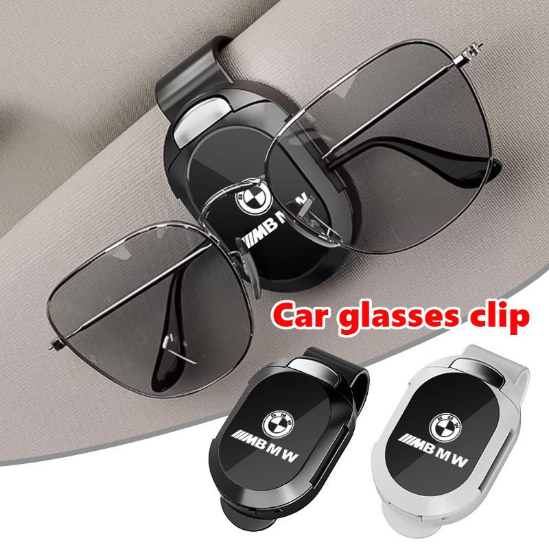 MXUI1 Universal Car Sunshade Sunglasses Holder Storage Glasses Clip For BMW M Performance Alpina M3 M5 M6 X1 X3 X4 X5 G20