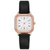 Casual Leather Strap Quartz Wristwatches Simplicity Square Quartz Watch Women's Watch  Women Gift