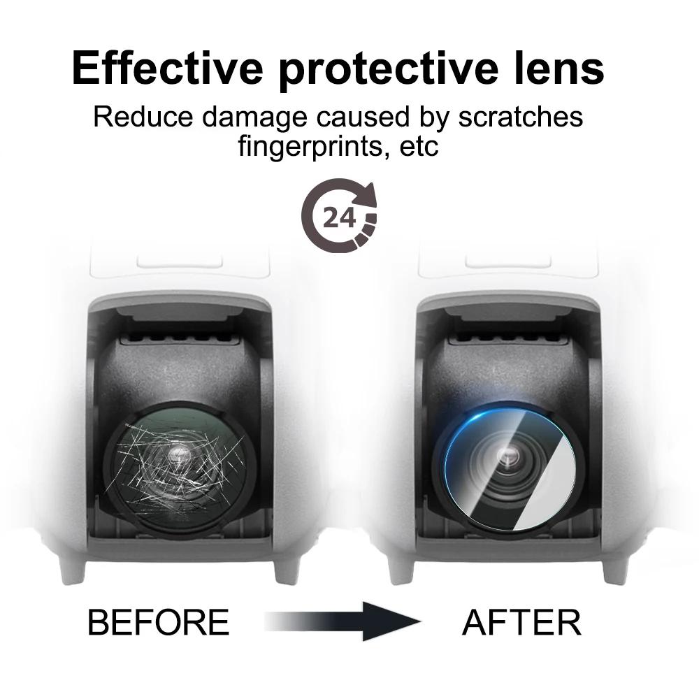 Lens Protectors for DJI Neo Tempered Glass Camera Lens Protective Film Anti-Scratch HD Film for DJI Neo Drone Accessories