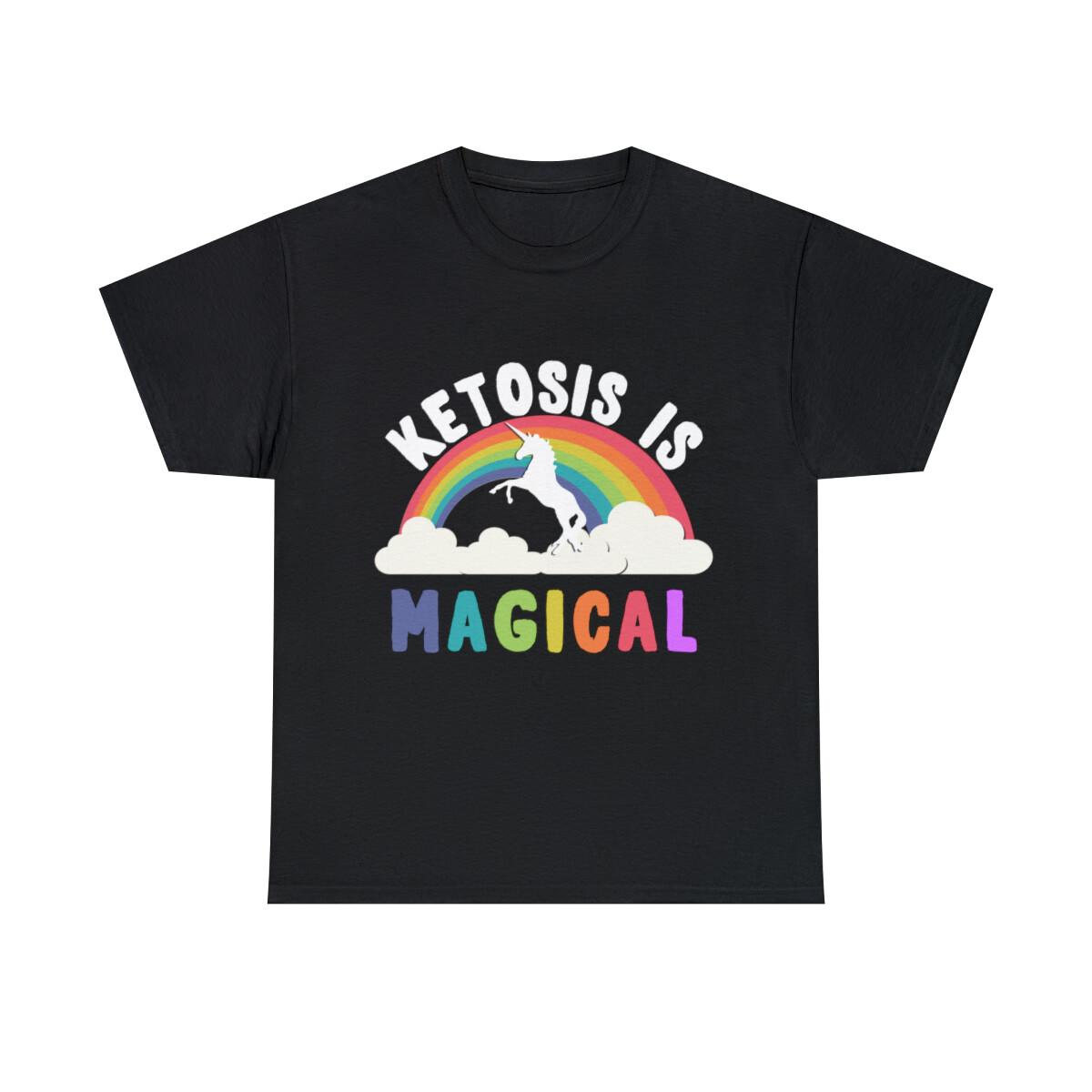 Ketosis Is Magical Graphic Tee Shirt, S-5XL L