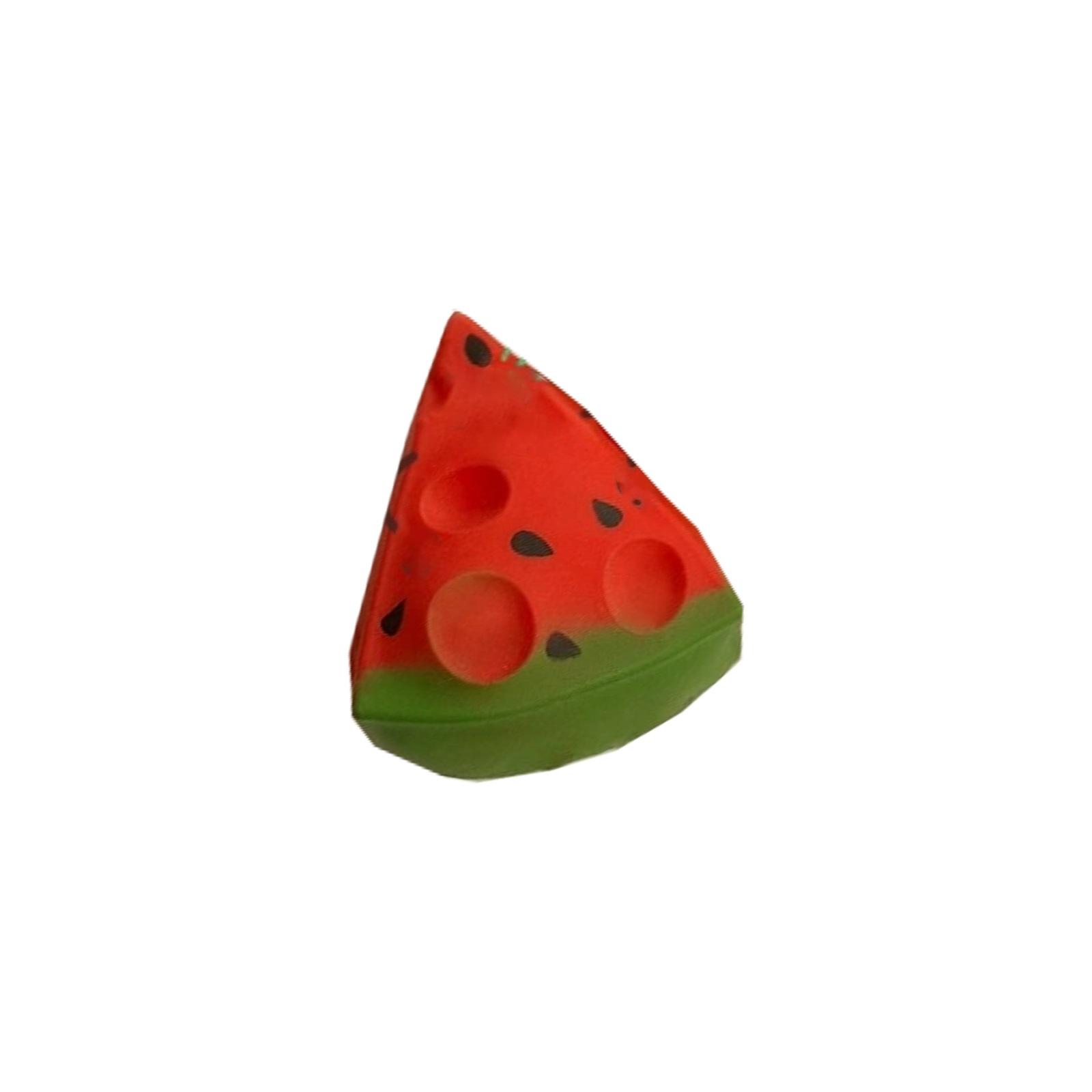 

Cantaloupe And Watermelon Slow Soft Rubber Toys - Various Slow Fruit Stress Relief Companions One Size красный