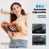 For iPad Air 13 (2025)/(2024) Case PC+Silicone Dust-Proof Tablet Cover with PET Screen Protector/Shoulder Strap