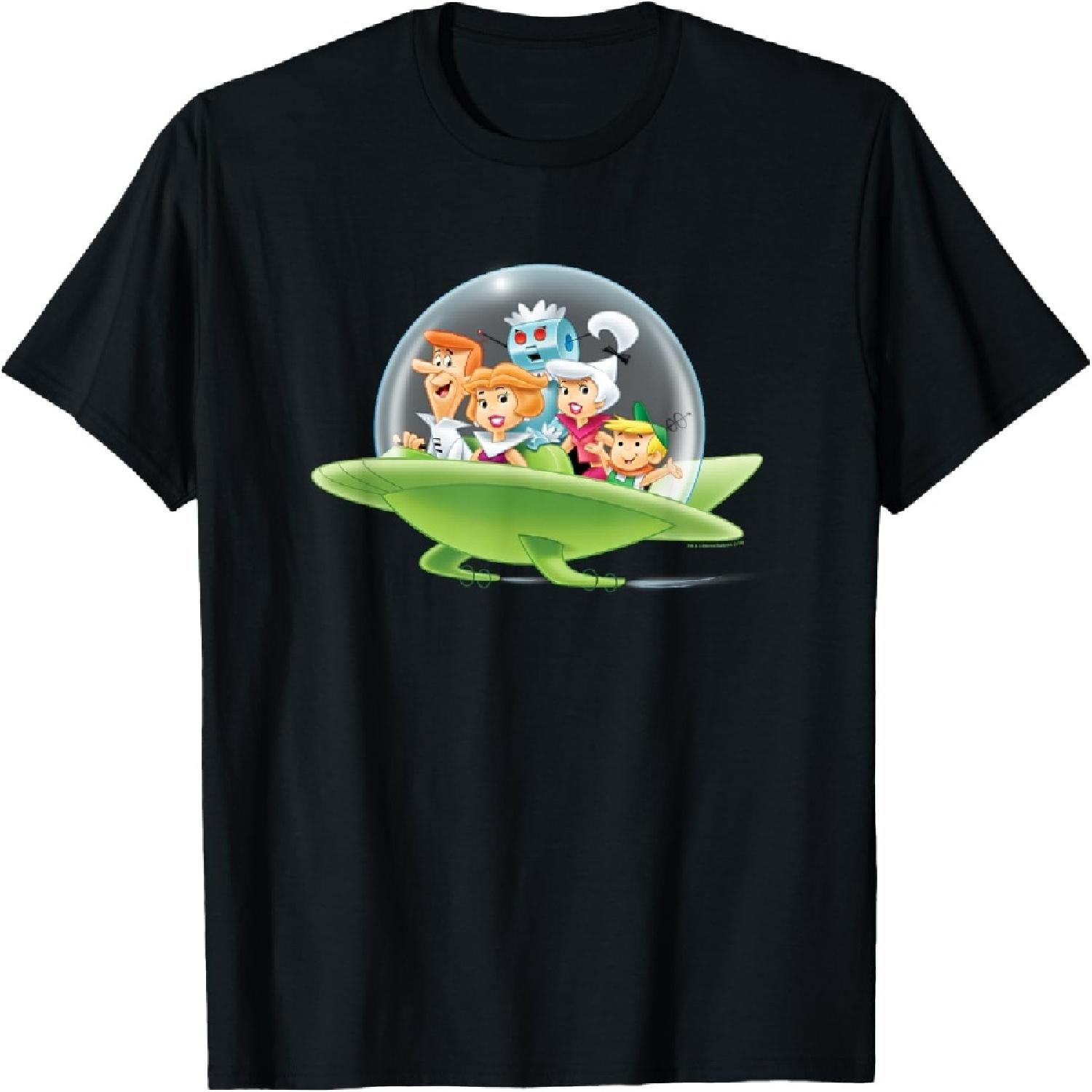 Футболка с семьей Джетсонов, круизная XXXXXL разноцветный