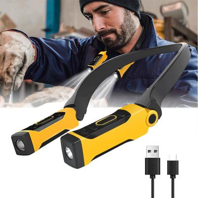 Rechargeable LED Neck Light Book Light For Reading Outdoor Portable Camping Light