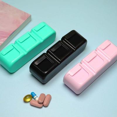 Waterproof Storage Container Cut Compartment Medicine Organizer Pill Dispenser Travel Pill Case Pill Box Medicine Pill Box