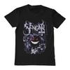 Gengar Kaiju Anime Pokmon Printed Cotton Tshirt Summer 2026 Harajuku Style Unisexs Womens Cotton Oversize Tshirt Street Y2K