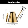 Watering Can Indoor Plant Indoor Watering Can for Plant 30.4oz/900ml Stainless Steel Watering Can Long Spout for Outdoor