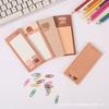 Papeterie Kawai Célébrité Internet Biscuit Ours Mignon Mignon Bloc-notes long ours mignon livre d'étudiant cahier portable Fournitures scolaires