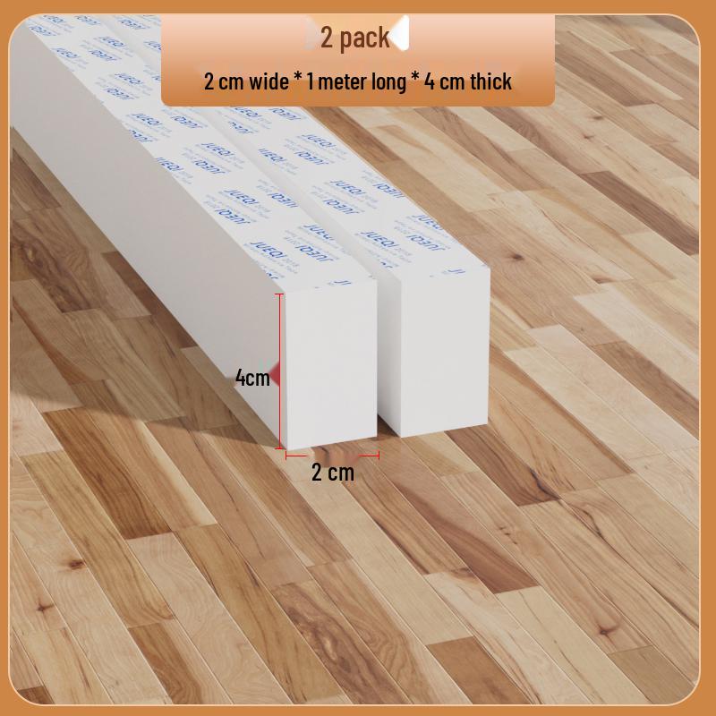 Samoprzylepny biały pasek z gumy piankowej: Uszczelka do drzwi i okien, amortyzująca, dźwiękoszczelna, podkładka antykolizyjna do urządzeń mechanicznych.