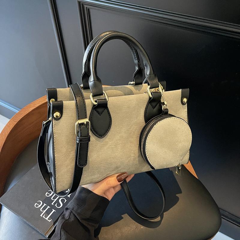 Casual Handbag Women's Summer New Niche Retro Shoulder Bag Fashion Versatile Messenger Small Square Bag