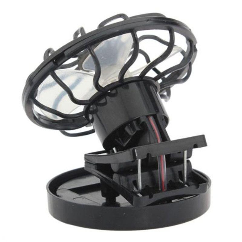 Premium Quality Clip-on Solar Cell Fan With Energy Saving Sun Power Cooling Design