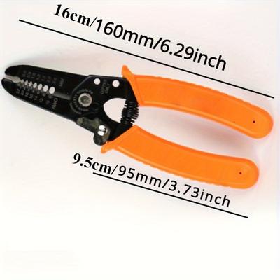 Wire Stripper & Crimping Tool. Universal Cable Tool for Electricians & DIY Projects.