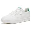 Anta Basic Slip Resistant Abrasion Resistant Low top Skateboard Shoes Men's White Green Sneakers 112518015R-1