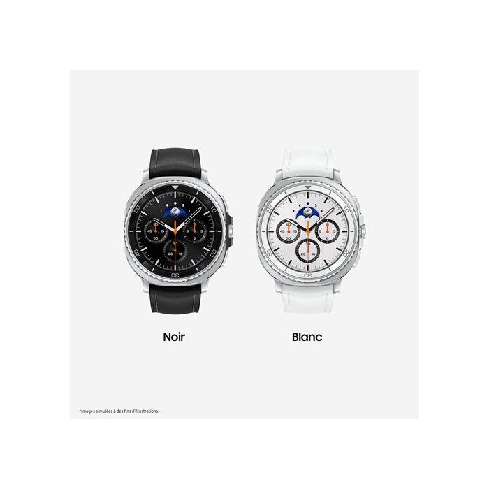 Smartklokke Samsung Galaxy Watch 8 Classic Bluetooth Hvit