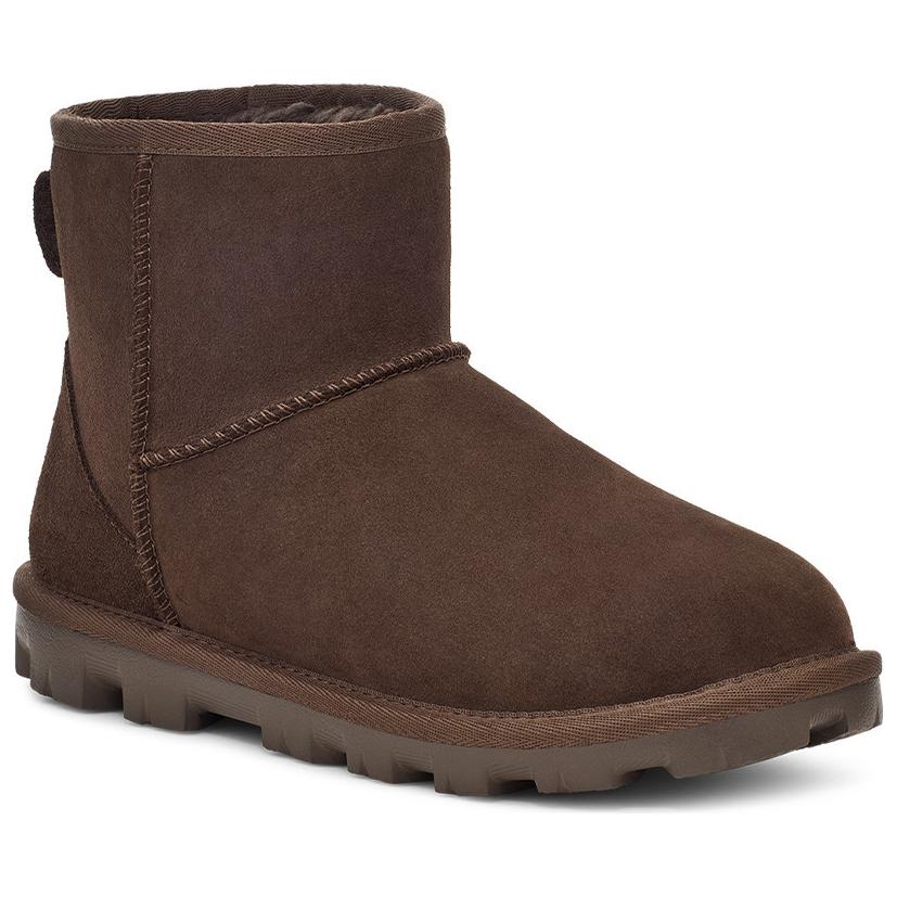 UGG Short Snow Boots Comfortable Versatile Simple Women Boots Chocolate 1115030-CHO