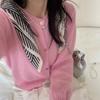 Wool Cardigan, Round-neck Long-sleeve Sweater, Anti-loose-stitch Knitted Coat, New Autumn-winter Style, Versatile for All Occasions.