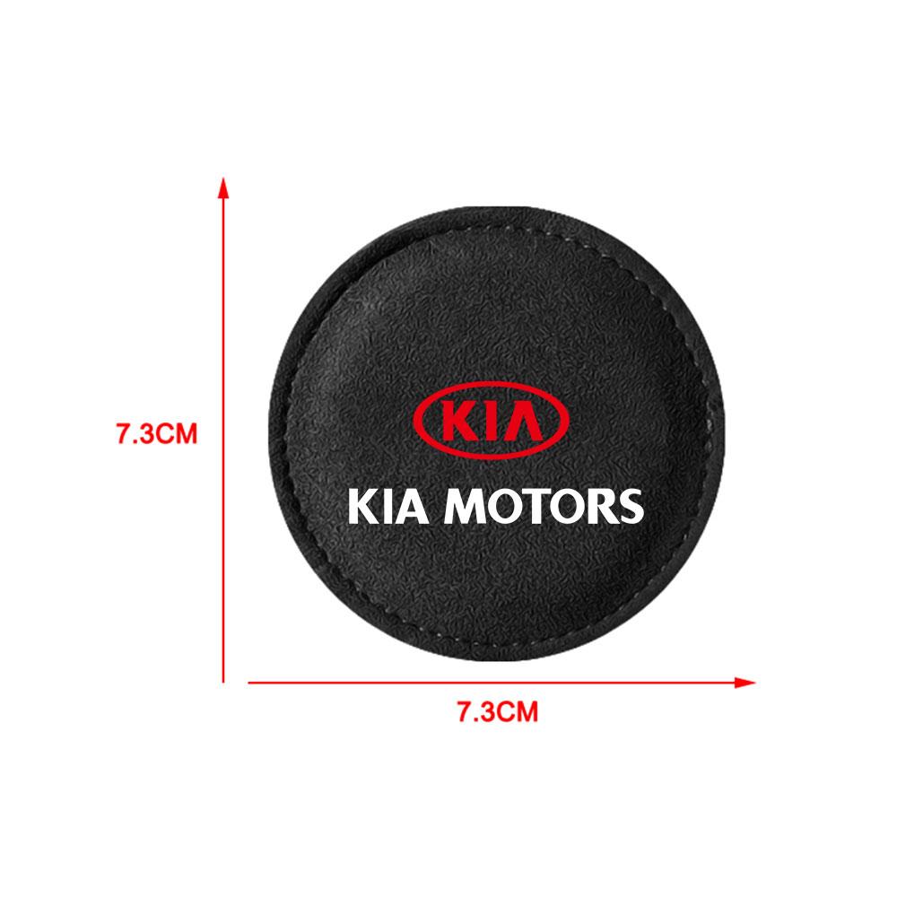 2026 Heißer Autoaufkleber Auto Styling Untersetzer Getränkehalter Matte Abzeichen Rutschfeste Pads Für KIA Ceed Sportage Rio 3 Proceed K5 Sedona