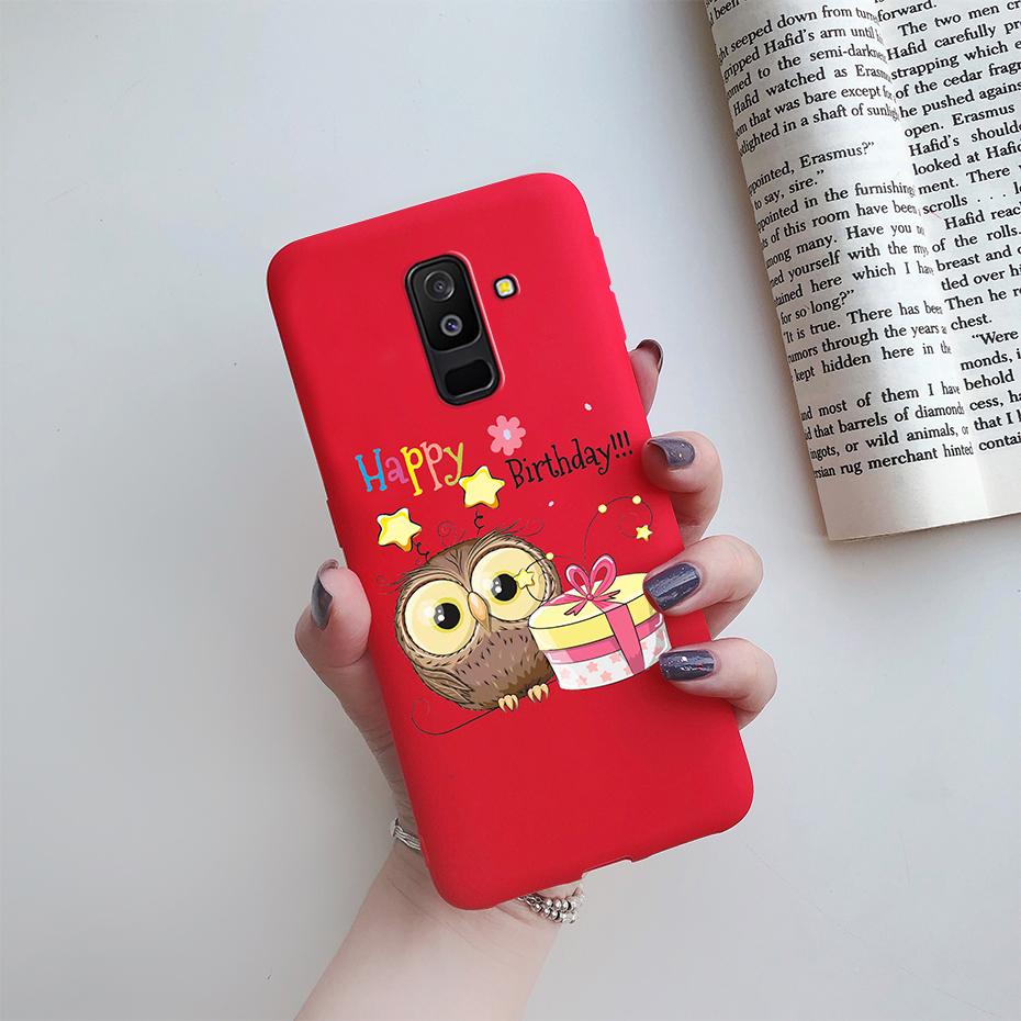 Daisy Flower Phone Case For Samsung Galaxy A6 Plus A6+ 2018 A605F Case Cover Cute Silicone Funda For Samsung A6 2018 A600F Case
