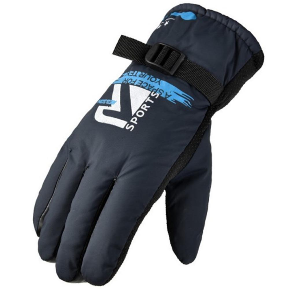 Winter Herren Warme Handschuhe Outdoor Sport Elektrisches Motorradfahren Winddicht Fleece Verdickt Ski Handschuhe