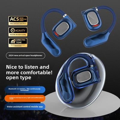 New OWS Ultralight O Sense Motion Wireless Bluetooth Headset Dual Ear Hanging Ear Open Dual Ear Noise Cancellation Universal Running