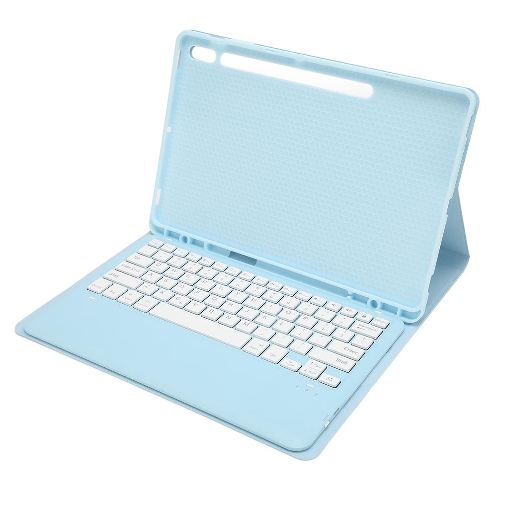 Tablet Keyboard Case for Galaxy Tab S8+ 2022 S7 FE 2021 S7+ 2020 12.4in Detachable Tablet Keyboard