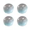 Yousheng  4Pcs Coconut Oil Squeeze Toy, Slow Rebound Stress Ball Set, Soothing Crystal Jelly Texture, for Improving Focus, Stress Relief During Study,