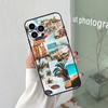 Beach Vibes Silicone Soft Case For iPhone 17 Air 11 14 15 16 Pro Max 13 12 Mini 16 Plus 16e Back Cover