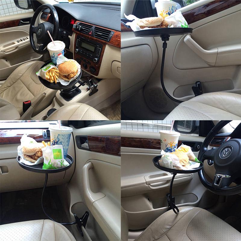 Useful Car Auto Mount Holder Stand Travel Drink Cup Coffee Table Stand Food Tray