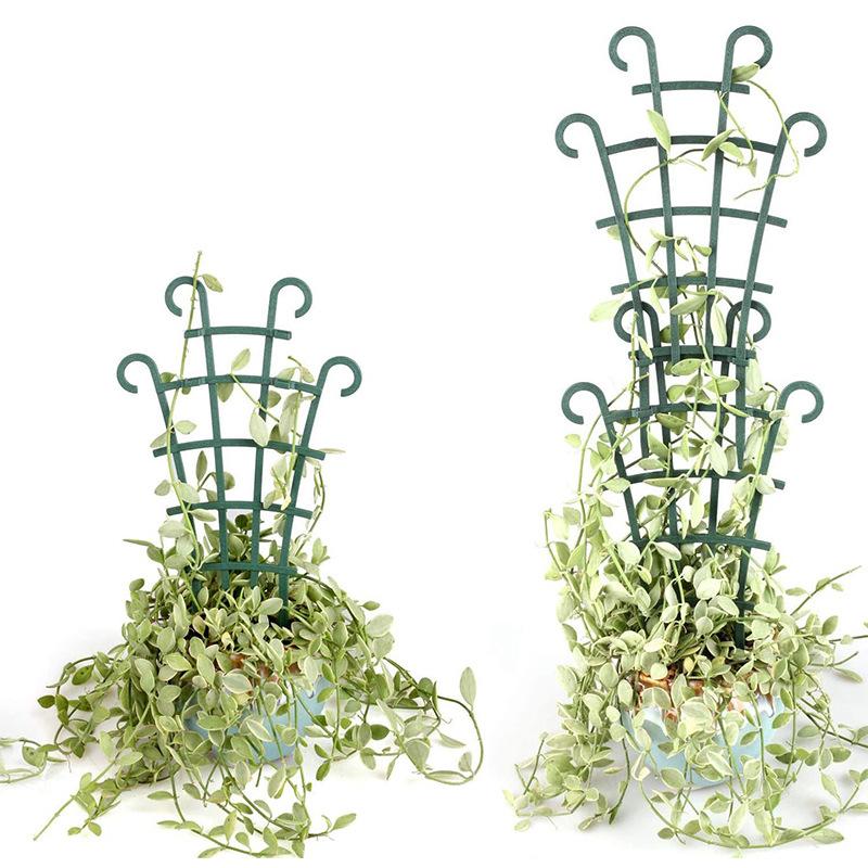 Plastic Plant Support Pile Frame Vines Garden Vines Climbing Stake Stand Flower Potted Rack Fixed Rod Greenhouse Arrangement New