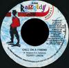 7inch Record TERRY LINEN - Call On A Friend RJ049 Raggedy Joe Rec Jamaica Reggae, Ska & Dub Used