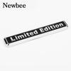 1 Stück Newbee 3D Chrom Metall Aufkleber Auto Styling Limited Edition Emblem Abzeichen Motorrad Aufkleber Für Kawasaki YAMAHA