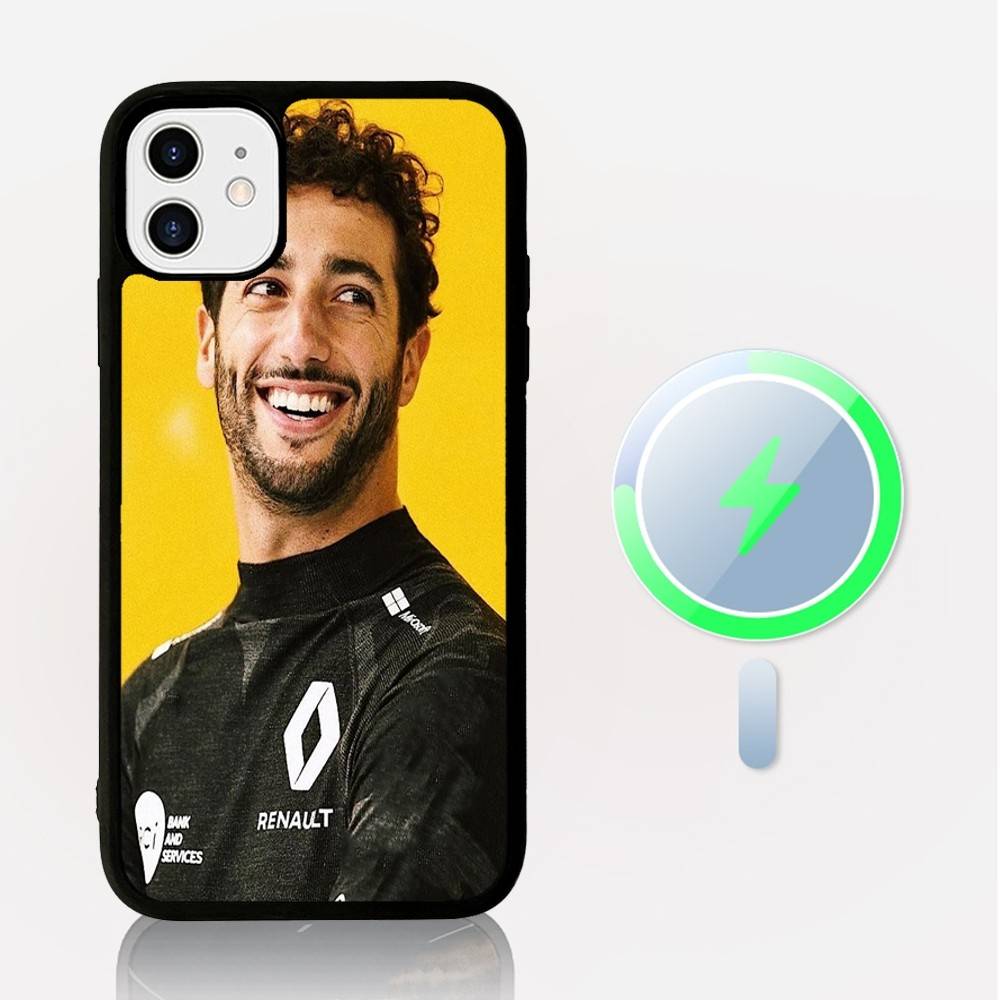 D-Daniel R-Ricciardo 3 Phone Case Magnetic Case For IPhone 17 16 14 13 12 11 15 Pro Max Plus For Magsafe Wireless Charge Cover