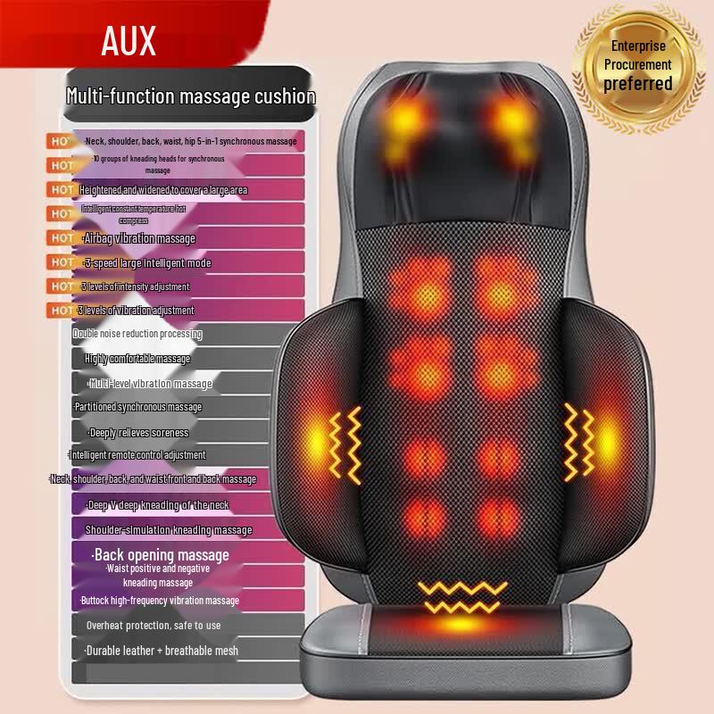 AUX Full Body Massage Cushion CN plug (adapter included)