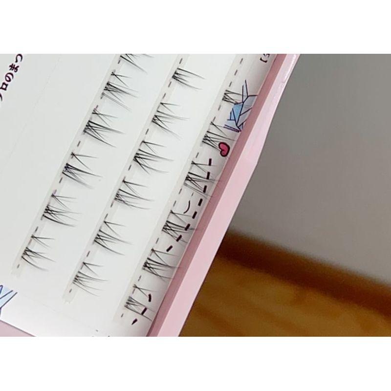 Denivyse - Mehrpack-Cluster-Wimpern mit Kreuzboden