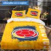 Colombian National Football Team 3pcs Bedding,Including 1pc Duvet Cover And 2pcs Pillowcases Perfect for Christmas,Ideal for Bedroom, Dormitory