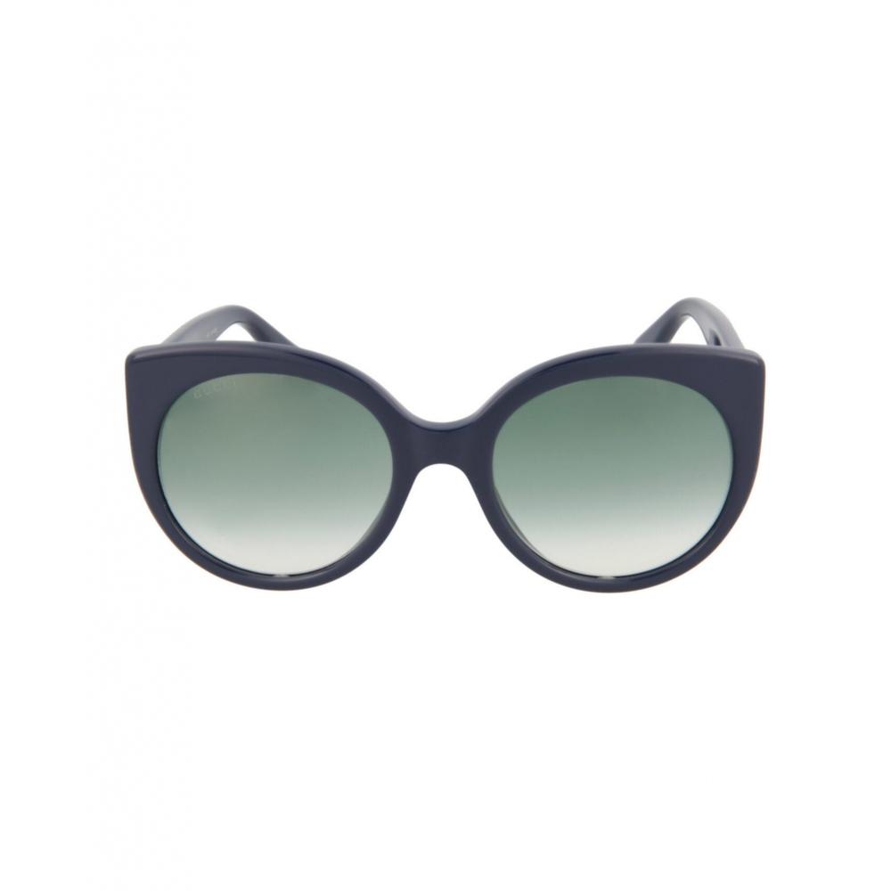 

Gucci Cat Eye Frame Acetate Sunglasses Blue Blue Grey One Size