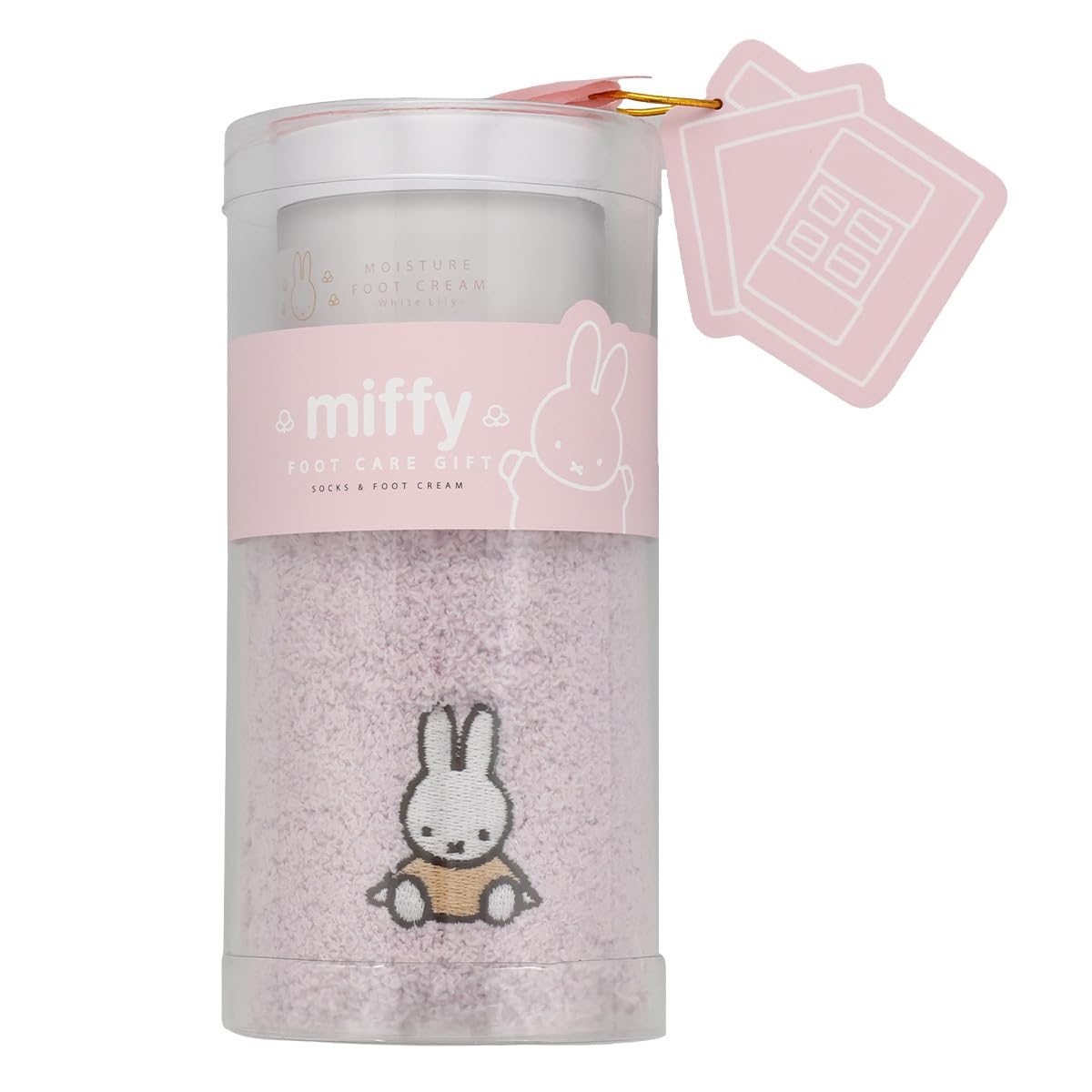 

Shobido Miffy Foot Care Foot Moisturizing Cream Fluffy Socks for Moisturizing and Dryness Relief Gift & (Sitting/Pink)