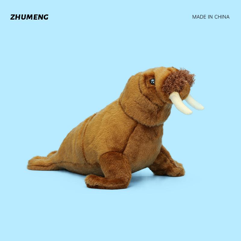 New Cute Doll Simulation Walrus Plush Toy Doll