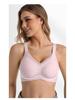 Wire-Free Seamless Bra: Enhances Bust, Smooths Underarm, Anti-Sag, Mesh Design, Plus Size