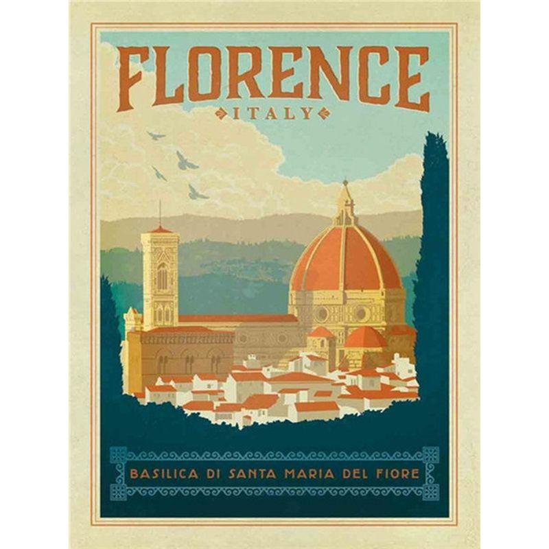 

Алмазная картина городской плакат пейзаж 5d Diy полный круглый дрель мозаика мультяшные фотографии ремесленный комплект домашний декор Full Round 20x30CM