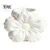 Cute Aesthetic Desk Decor Satin Flower Pen Holder, Petal Design Organizer, Durable Unique Floral Accessory PLA Desktop Storage Container, for