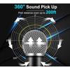 Karaoke Dual Handheld Dynamic Microphone with Rechargeable Receiver for Wedding Party Speech Church Club Wireless Microphone