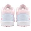 Jordan Air Jordan 1 Top Grain Cow Leather Low Top Vintage Basketball Shoes Unisex Blue Pink Balloons 553560-614(Team1276-)