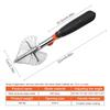 Miter Shears Adjustable 45-135° Sharp Trunking Shears Wood Plastic Multi Angle Miter Scissors With 2 Blades For Cutting Wood Pvc