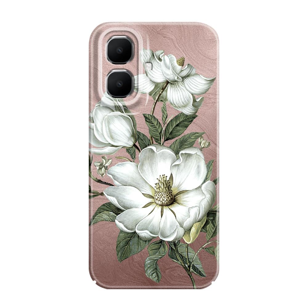 

Gorgeous Magnolia Phone Case For Infinix Smart 10 Plus 9 8 7 6 Film Hard Cover infinix Smart 10Plus