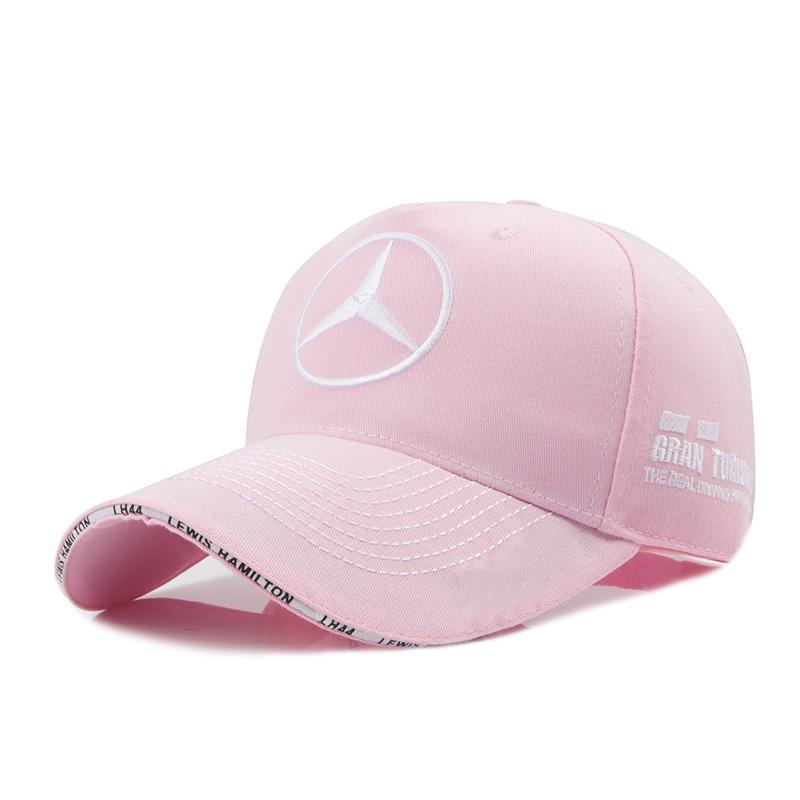 CRX1 Car Outdoor Sport Visor Cap Embroidery Baseball Casual Cap For Mercedes Benz AMG C200 C300 W108 W124 W126 W168 W169 W176 Sticker